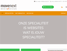 Tablet Screenshot of movenext.nl